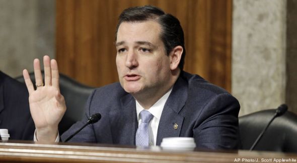 Ted Cruz questions Chuck Hagel at Senate Judiciary Committee hearing.