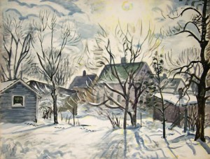 burchfield-winter-sun-and-backyards-19471