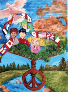 Prize-winning poster by middle school student Daniel Mendoza