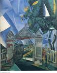 Cemetery Gates, Marc Chagall