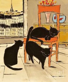 Black Cats in Paris, by Atelier De Jiel