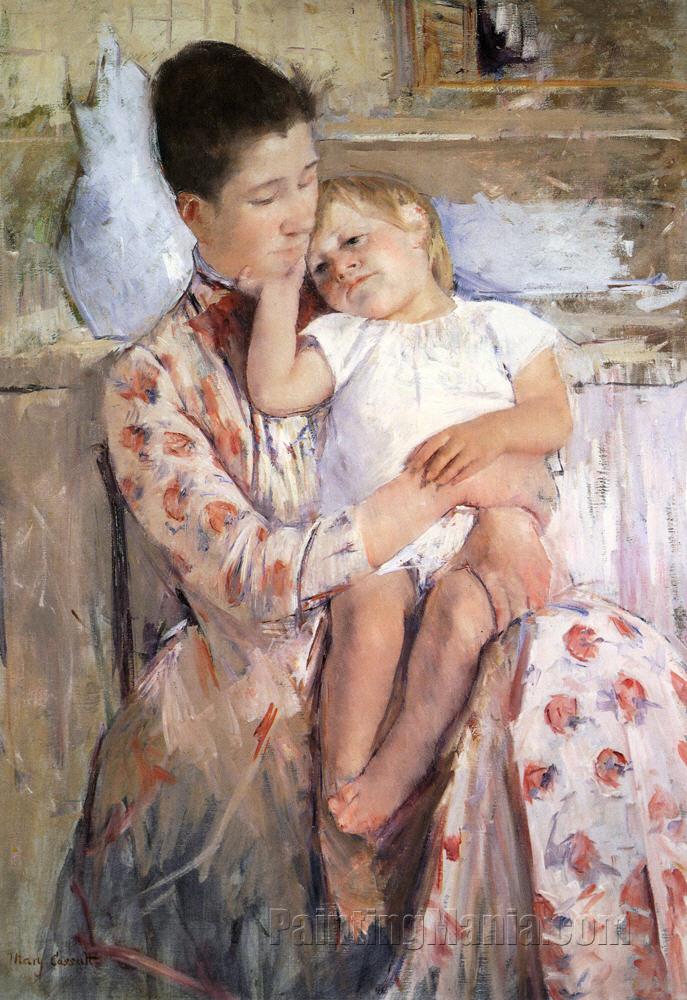 mother-child, Mary Cassatt