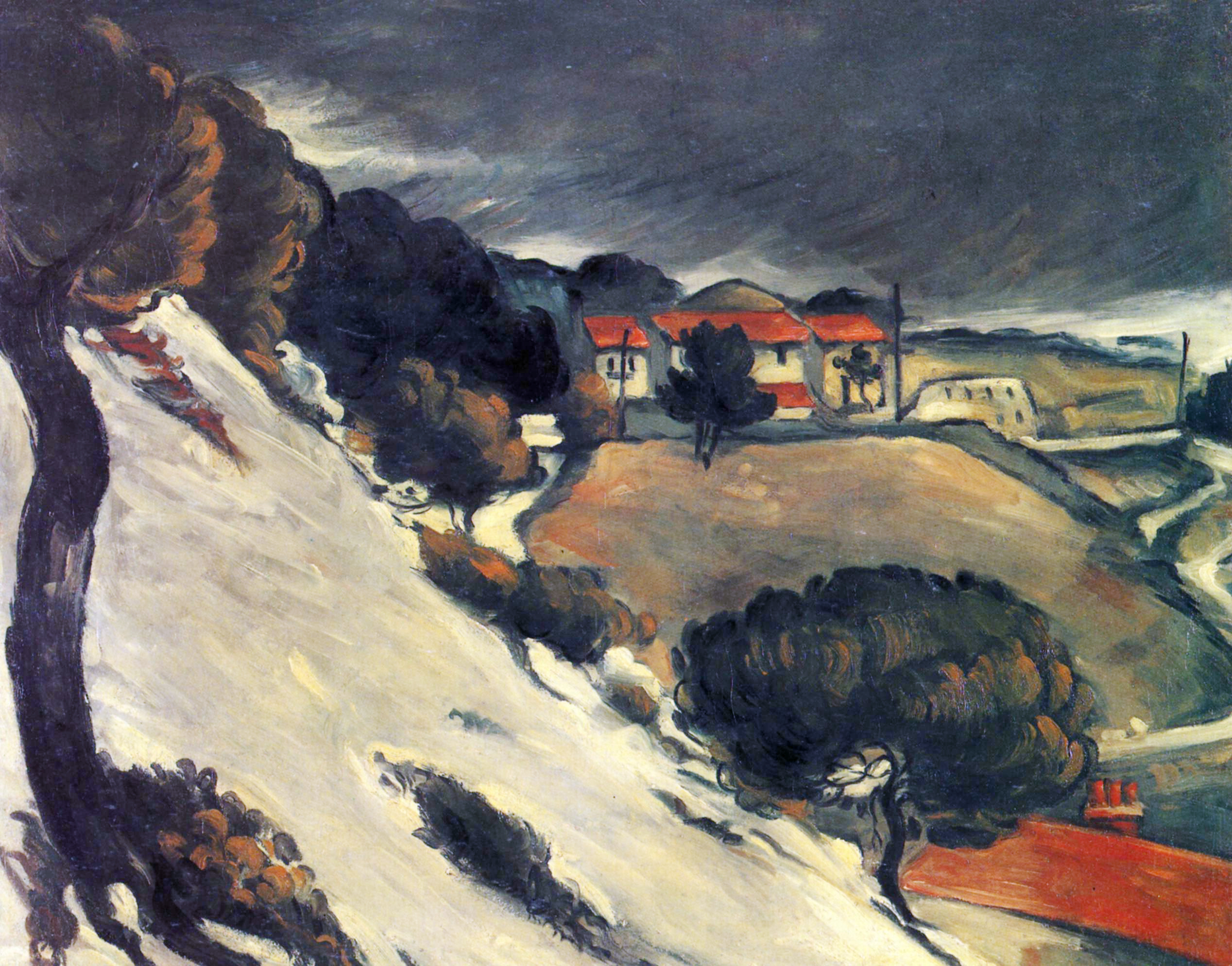 Paul Cézanne, Melting Snow