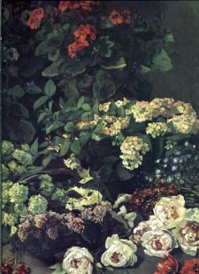 spring-flowers-1884, Claude Monet
